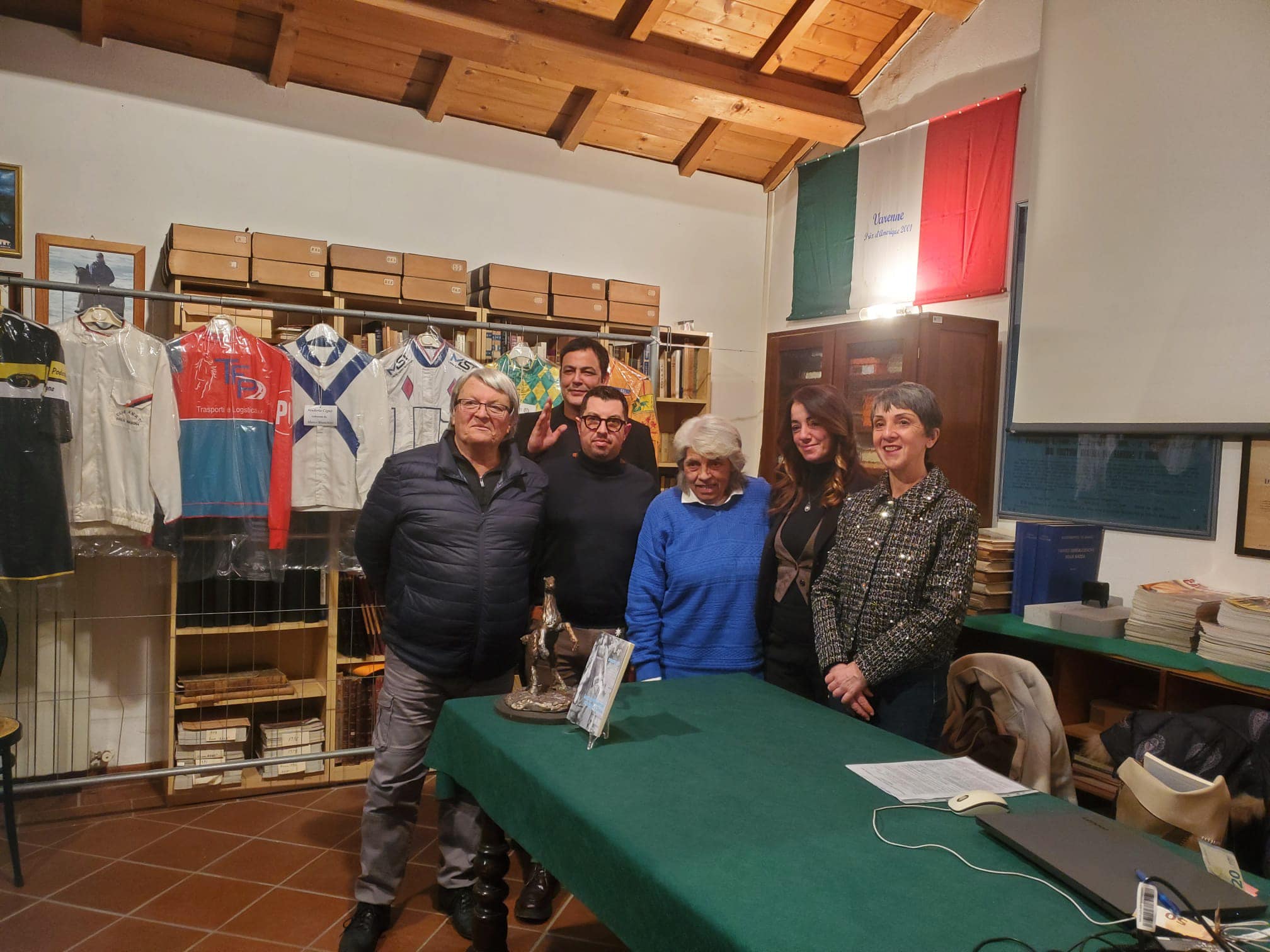 Elena Cavalieri al Museo del Trotto incontra Leonora e Gualfredo